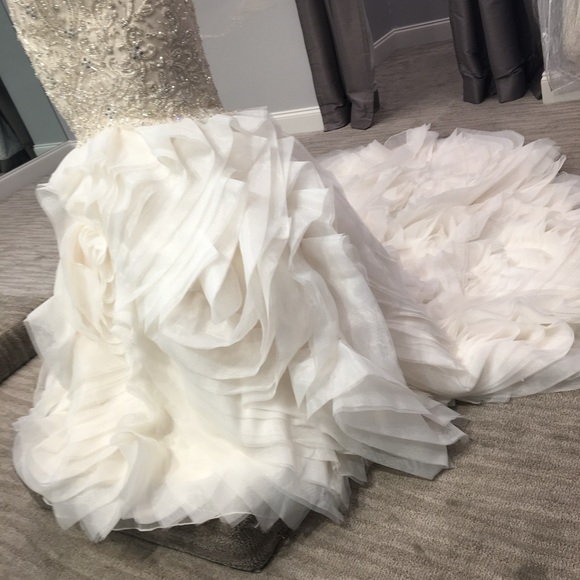 Elegant Strapless Wedding Gown - Fiori Coutoure - Picture 2 of 4